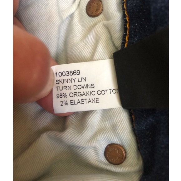 Nudie Jeans Co. “Skinny Lin Turn Downs” Jeans - Picture 10 of 10